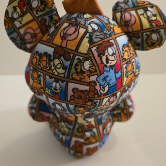 Garfield and Friends Sticker Bomb Pooky Bear Stuffed 7" Plush Figure Comic Strip - Picture 4 of 7